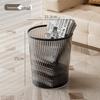 Pet-Friendly Luxury Trash Bin: Stylish, High-Capacity Waste Container for Living Room, Kitchen, and Bathroom