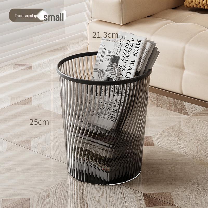 Pet-Friendly Luxury Trash Bin: Stylish, High-Capacity Waste Container for Living Room, Kitchen, and Bathroom
