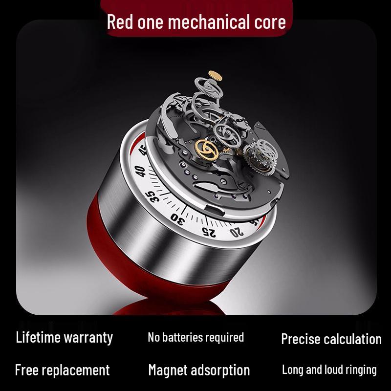 Magnetic Mechanical Timer for Kids: Self-Discipline Kitchen Countdown Reminder