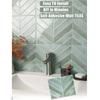 2D Print Wall Decal PVC Surface Cover Multi Pattern Floor Film  For Kitchen