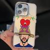 New B-Bad Bunnys X 100pre Bunny Logo Phone Case For Xiaomi Mi 15 14T 14 12T 11T 11 Lite Poco X7 X6 F5 F6 X5 GT Pro 4G 5G Cover