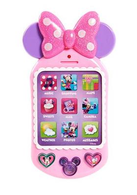 Disney Buitenlands Speelgoed Minnie Mouse Mobiele Telefoon Roze Speelhuis