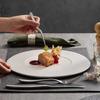 Matte Ceramic Flat Plate Serving Plate Steak Plate Pasta Dish Dessert Dish Sushi Dish Molecular Cuisine Restaurant Tableware