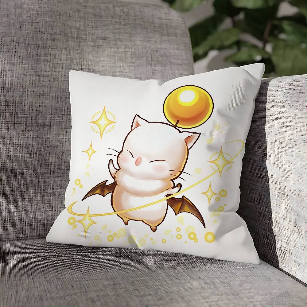 

F-Final F-Fantasy Icon Throw Pillow Case For 45cm 40cm 30cm 50cm 55cm Square Home Pillowcase Case 12x12Inch
