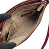 Used Michael Kors Cross body bag Trisha Trisha Medium Triple Compartment CrossbodyShoulder Bag Bordeaux/gold leather Women
