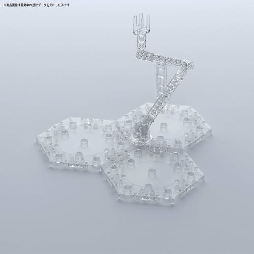 BANDAI SPIRITS Action Base 5 Clear Plastic Model