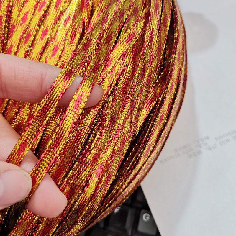 Zlaté a stříbrné stuhy: Špinavé copánky, Ploché copánky, Cibulové stuhy, Kapesníky, Oděvní doplňky, Lemování, Krajka