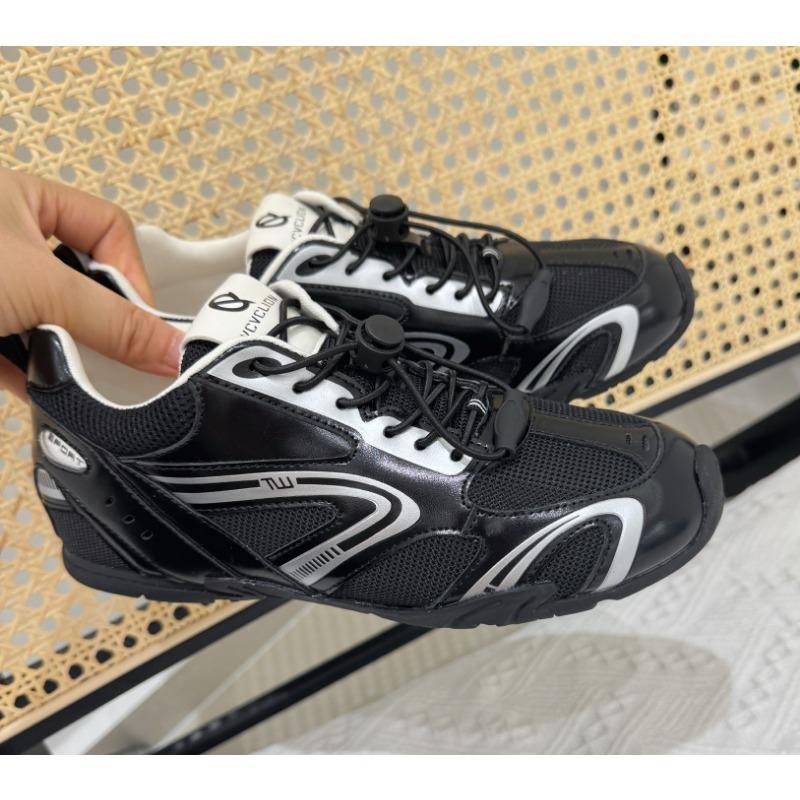 Retro racing shoes women's new summer mesh breathable thick-soled casual sports shoes
