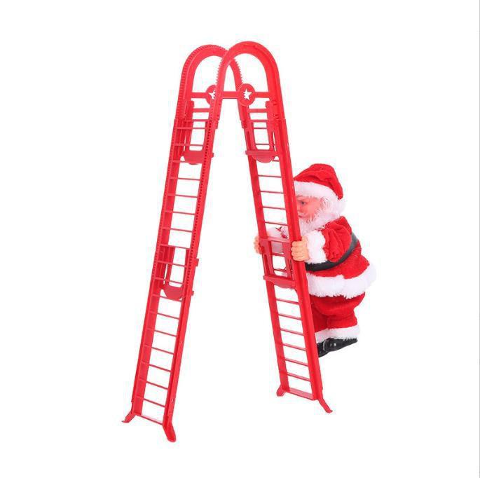Electric Santa Claus Toy with Climbing Beads - Perfect Chimney Climber Christmas Gift