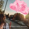 10pcs 10\" Heart Aluminum Foil Balloons Party Wedding Birthday Decor