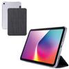 Elecom IPad Mini Pro Mini Case Cover with Two Adjustable Angle Clear Case with Sleep Fabric (A17 2024) (6th Generation) Flap, Mode, Fabric, Black,