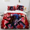 D-Devil May Cry DMC Spiel Gamer Bettdecke Bettwäsche-Set Bedruckte Bettbezug Kissenbezug Einzel Doppel Queen Super King Größe Sets