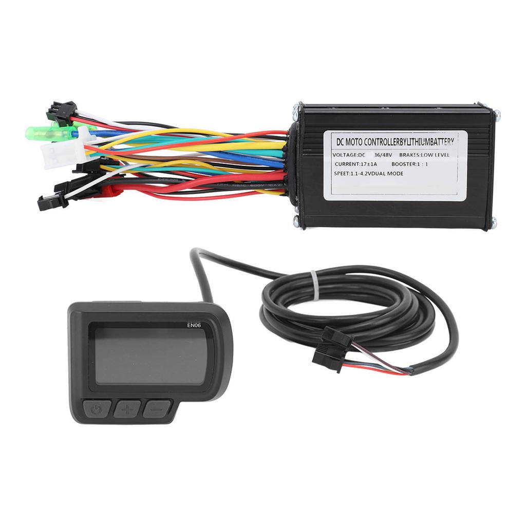DC 36V 48V 17A Elektro-Fahrrad-Controller mit wasserdichtem EN06-Panel für 250W-350W Motor