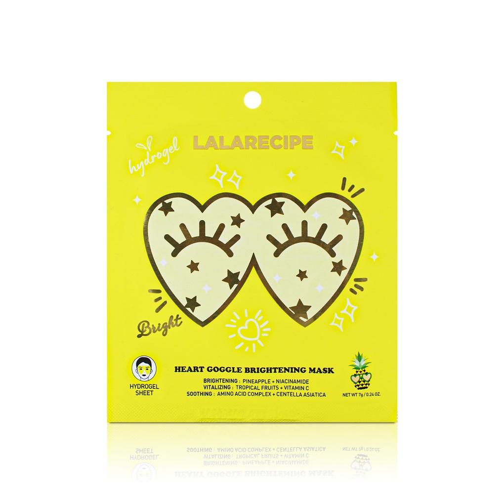 Lala Recipe Heart Goggle Brightening Mask (1 sheet)