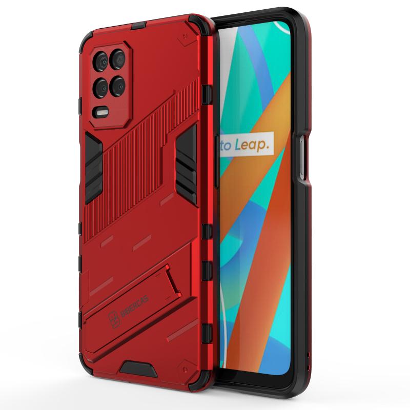For OPPO Realme 8i 8 Pro 4G Realme 8 5G Armor Shockproof Phone Case Back Cover Magnetic Kickstand Anti-Fall Protect Coque Cases