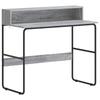 Desk with Storage Sonoma Grey 100 X 50 X 91 Cm