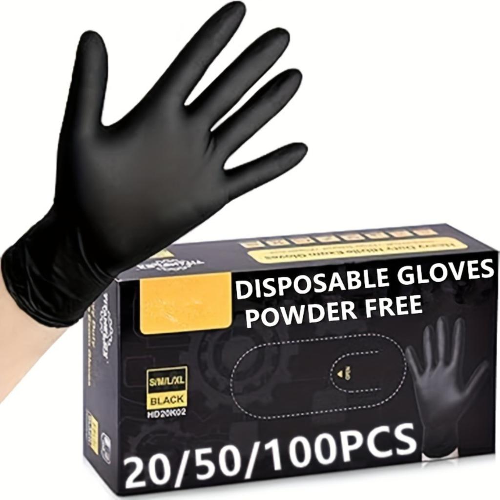 100-1 Nylon Gloves - Disposable Waterproof Kitchen Cleaning Gloves, Suitable for Indoor and Outdoor Use, Dishwashing, and Home Cleaning
