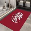 D-Dr Peppers Logo Kitchen Mat Nordic Style Bedroom Living Room Doormat Home Balcony Anti-Slip Welcome Rug