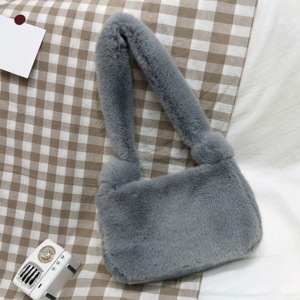 Einseitige quadratische Tasche Mehrfarbige Make-up-Tasche Modische Handtasche Mädchen