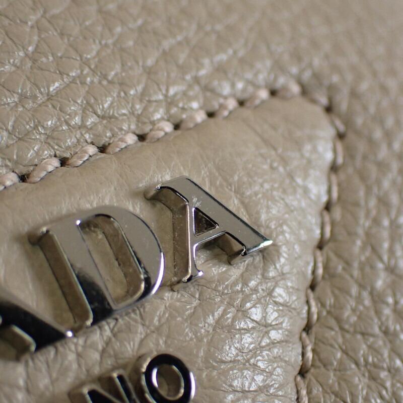 PRADA 1BA362_2DKV_F02YP 2WAY bag sand leather Women