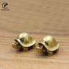 Heavy Brass Mini Turtle Figurines Tortoise Statue Home Desktop Ornament Office Decor Fish Tank Accessories Artificial Landscape