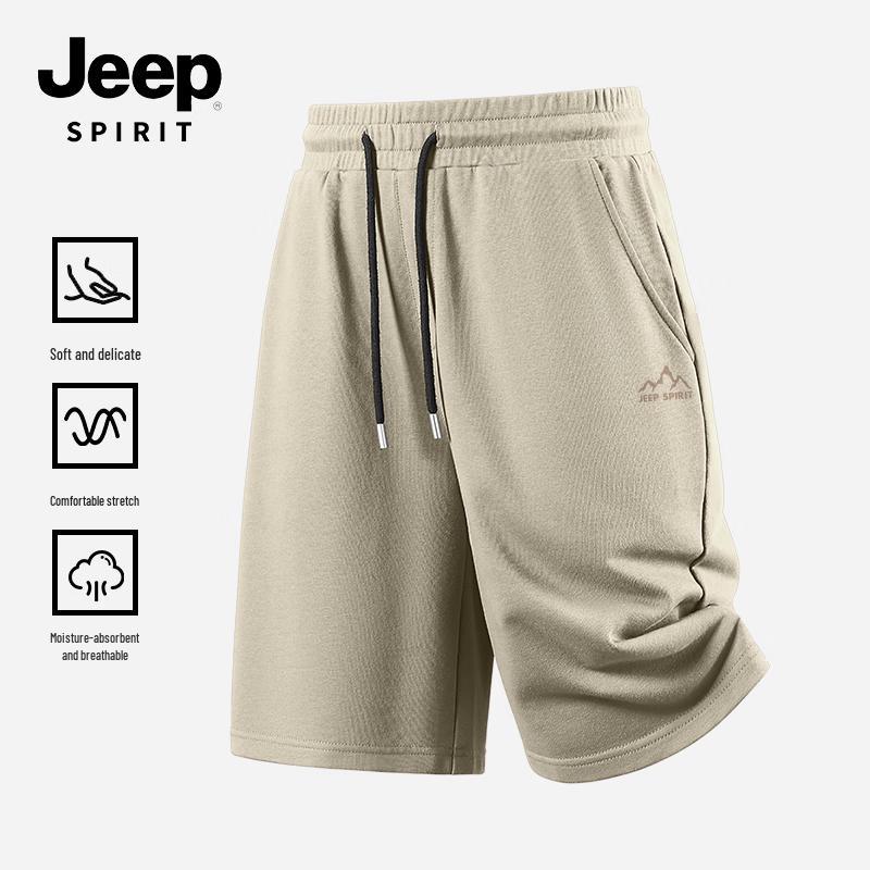Мужские спортивные шорты JEEP SPIRIT с хлопковым шнурком 5XL