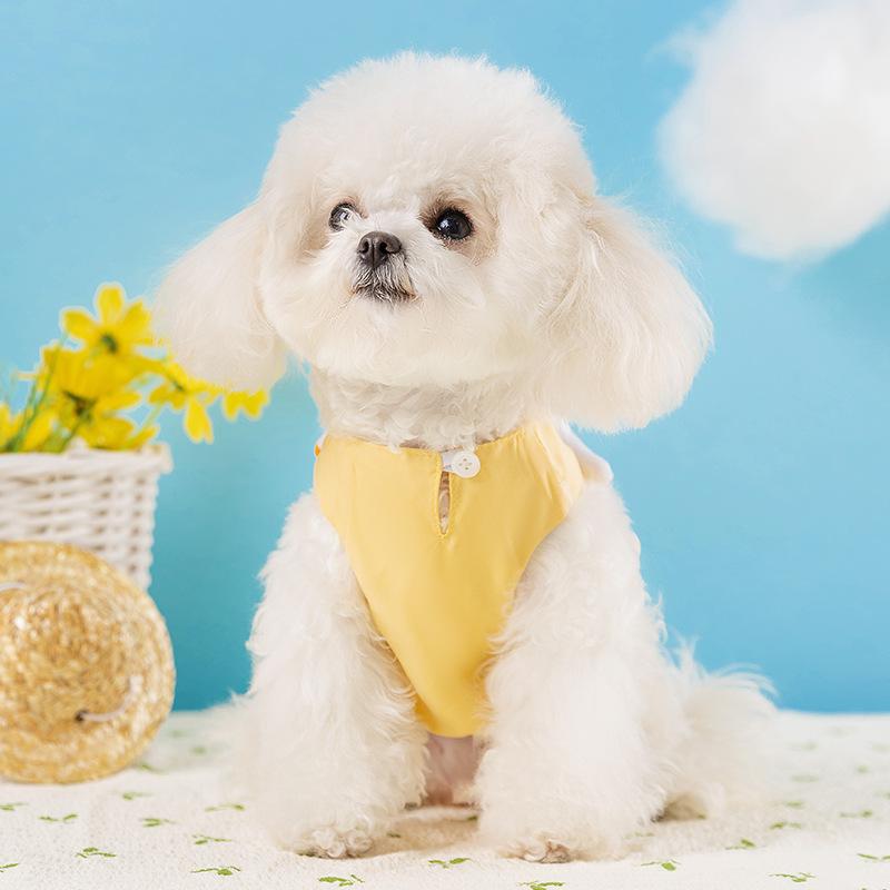 

Popular dog clothes spring and summer new three-dimensional duck and duck dress teddy bear medium and small dog hair clothes XXL (recommended weight 15-10 kg)
