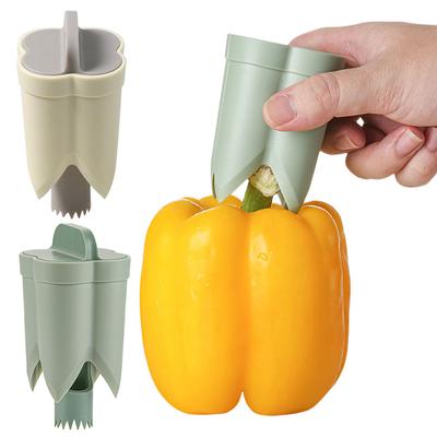 Pepper Corer Pepper Seed Corer Remover Fruit Pepper Corer Bell Pepper Corer Tool Pepper Deseeder Kitchen Gadget