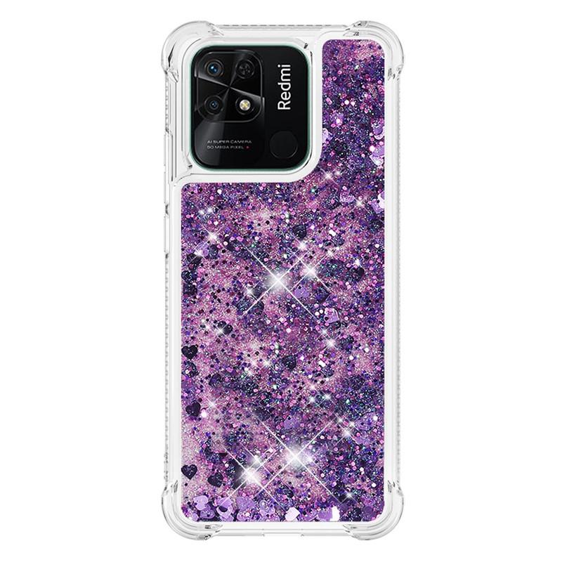 Fundas Redmi 10C Quicksand Case for Xiaomi Redmi 10C Coque Soft Liquid Bling Bling Cover For Xiaomi Redmi 10 C Phone Case Capa