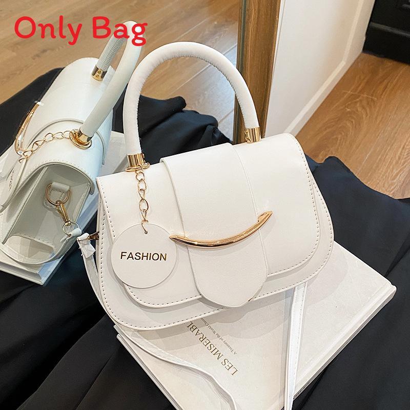 Street Style Small Pu Crossbody Bag With Crocodile Texture For Daily Use