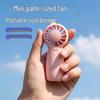 Portable Mini Handheld Smart Fan with Digital Display