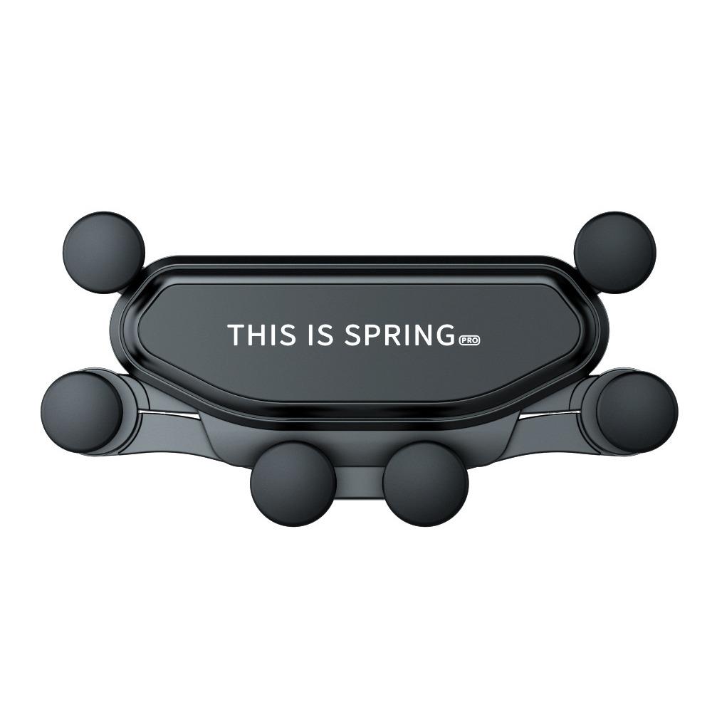 

Новый автомобильный держатель для мобильного телефона, шеститочечный бесшумный гравитационный втягивающийся трендовый навигационный фиксированный кронштейн