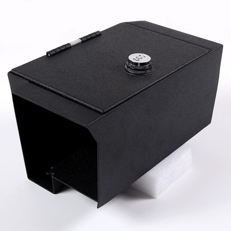 Password Lock Security Safe Box For Toyota Tundra 2025-2025 Aluminum Alloy Armrest Storage Privacy Protection Car Accessories