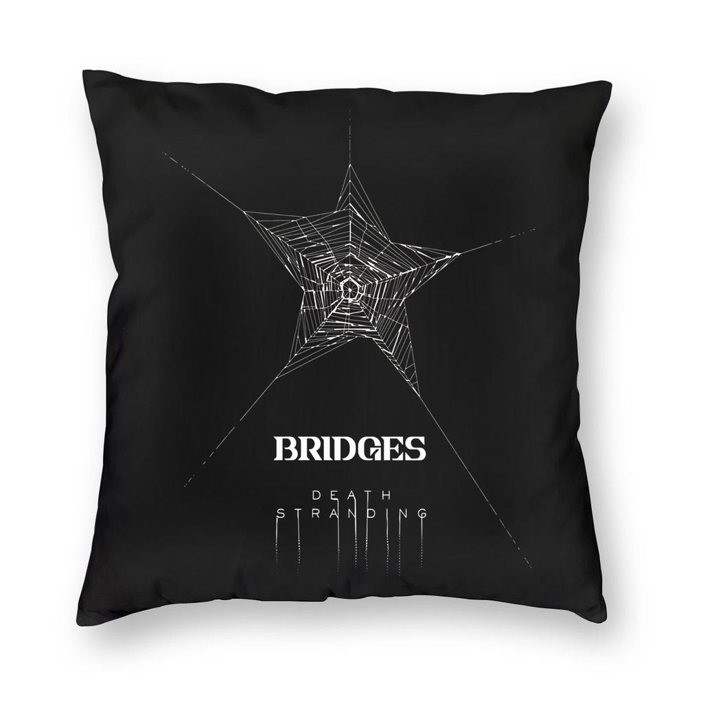 Death Stranding Pillowcase Cushion Cover Decorations Kojima Hideo Metal Gear Solid Reedus Game Mgs Throw Pillow Case Cover Home