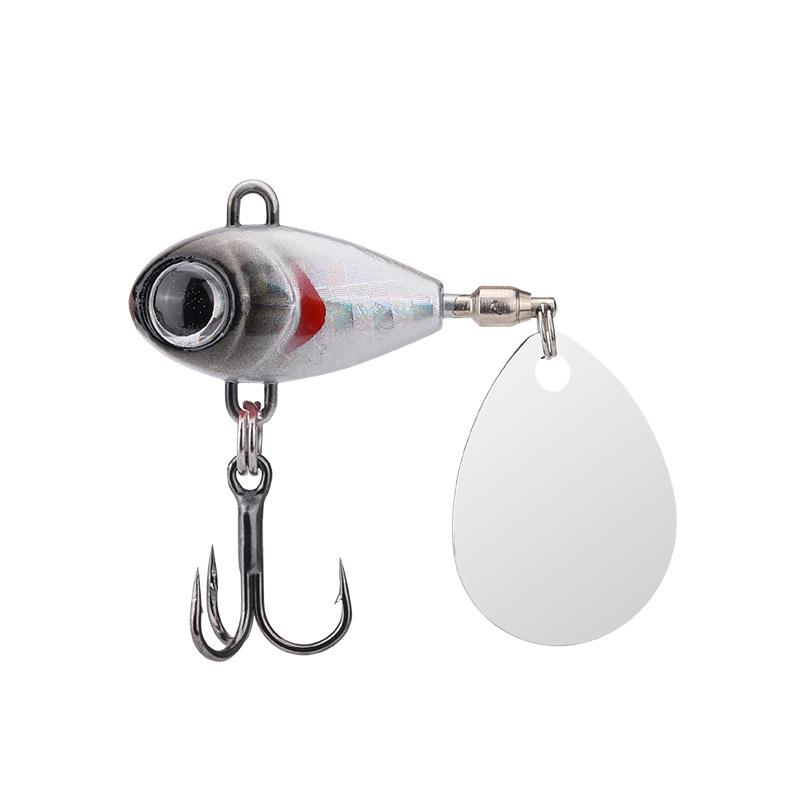 Submarine VIB Rotating Sequin Lure Set for Saltwater & Freshwater Fishing 8g/28mm