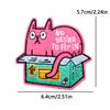 Cute Cat Duck Animal Cartoon Iron On Embroidery Patch for Kids Clothing Backpack Jacket School Bag Kawaii Design Decoration