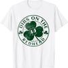 Dibs On the Redhead St Patricks Day Funny Irish Shamrock T Shirt