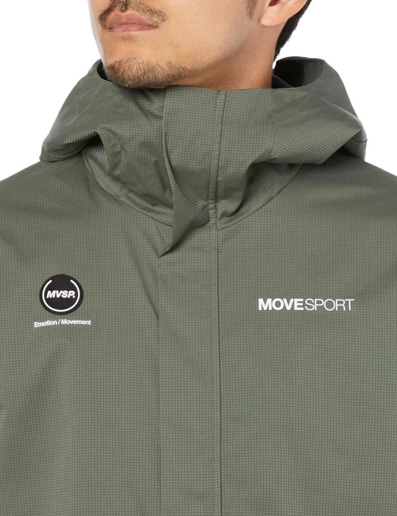 Windbreaker Descente Full Zip Hoodie Lightweight Thermal Training KH XO A [Move Sports]