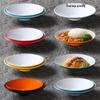 Double Color Thickened Melamine Bowl for Mixed Noodles and Rice