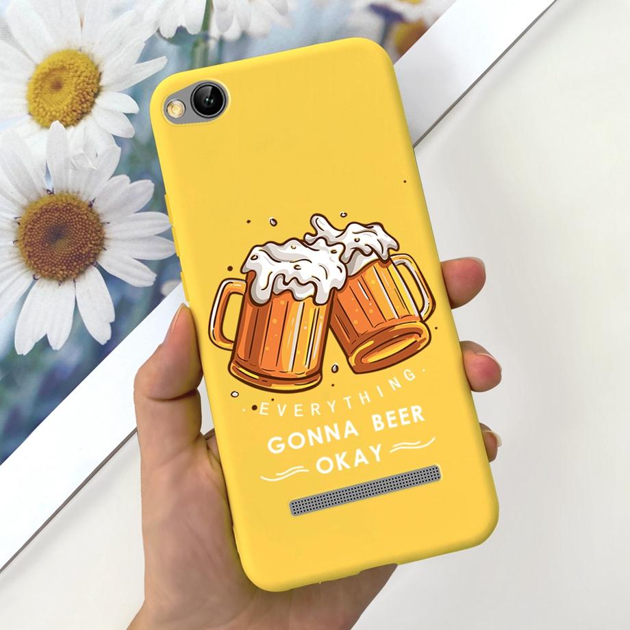 Flower Cover For Xiaomi Redmi 4A 4x Beautiful Moon Night Black Cat Phone Case For Redmi 4x Redmi4a Protection Coque Funda Capas