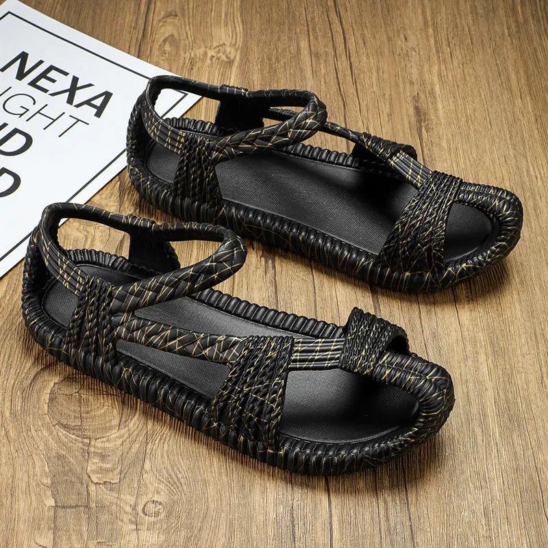 Fashion Ultralight Male Shoe with Platform Height Buy Cheap Liquidation Color Summer 2025 New Arrival Sale Luxury Designer Men's Sandal