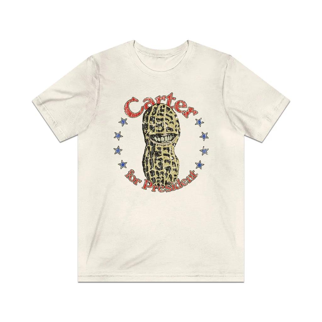 

Carter For President Smiling Peanut 1976 Vintage Men s T shirt M