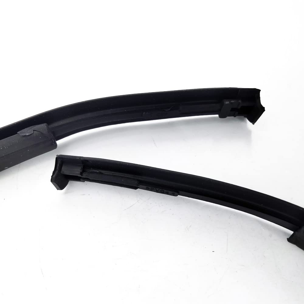 Conjunto de acabamento de moldura de gotejamento de teto lateral esquerdo e direito para Toyota Yaris Sedan 2007-2011