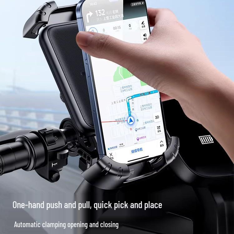 Universal Electric Scooter & Motorcycle Phone Holder for Navigation