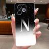 Anti-scratch Phone Case For Honor 600 Lite 5G/Honor 500 Smart 5G Jelly Clear TPU Soft Casing Lucky Letter Couple Shell
