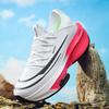 Broken Running Shoes Carbon Plate Professional Marathon Running Shoes Men's and Women's Mesh Air Cushion Shock Absorption Sports Shoes Breathable Sh