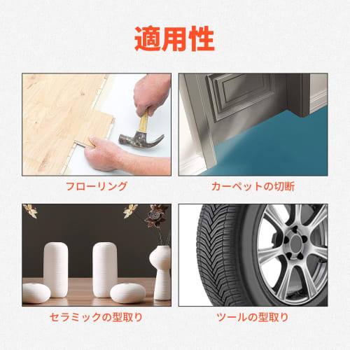 Hicello Woodworking Profile Scribing Ruler, Adjustable Contour Gauge with Lock, Accurately Copy Irregular Shapes, Precision Measuring Tool, ABS Plasti