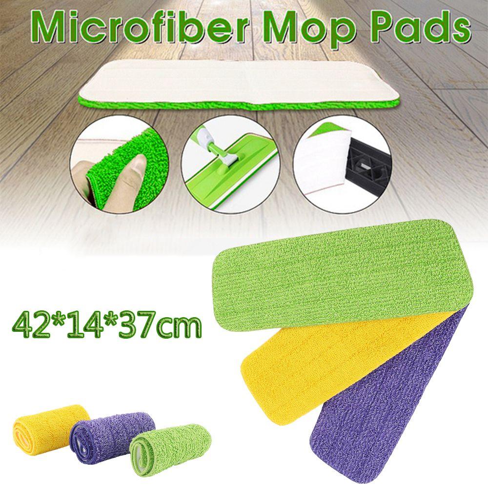 Washable Microfibre Tools Flat Rag Floor Cleaning Mophead Refill Replacement Mop Cloths Mop Pad