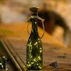 1Pcs Solar Energy Cork Shaped LED Light  Light Wine Bottle Lamp Decor