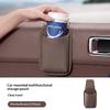 Car Door Hanging Cup Holder Waterproof Leatherette Multif Drink Storage Organizer for Keys Phone Wallet Car Accessories